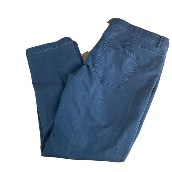 Perry Ellis Portfolio Other - Perry Ellis Portfolio Mens Size 38X30 Navy Blue Straight Leg Pants Casual